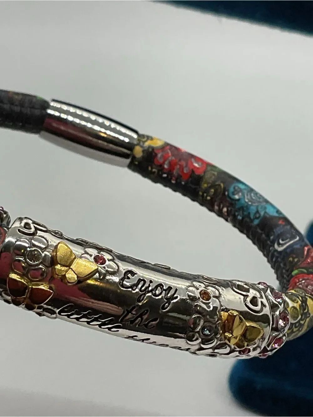Brighton 'Little Things' Multicolor Woodstock Bracelet - Picture 8 of 9